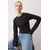 Trendyol Milla Ženska bluza, Crna