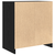 Kreveta Crna 70 x 41 x 75 cm Konstruirano drvo