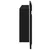 LED Ogledalo s Ormarom s policom Crni hrast 100 x 12 x 45 cm
