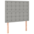 vidaXL Box spring postelja z vzmetnico svetlo siva 80x200 cm blago