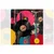 Tapeta pisane retro vinilne plošče - 245x270