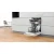 Whirlpool WSIC 3M27 Ugradna mašina za pranje sudova 10 kompleta, 6 programa, Bela