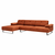 Atelier Del Sofa Ugaona garnitura Mustang Levo