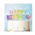 Set sveća - Happy Birthday u duginim bojama