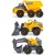 Komplet gradbenih vozil Dickie Toys Volvo Tough Work Force (203725007)