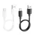 Hoco Kabel USB A na USB C Hoco PD 2,4 A, 27 W, 0,25 m, X96, črn