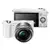 SONY brezzrcalni digitalni fotoaparat ILCE-5000LW + objektiv 16-50mm bel