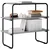 Konzolna stolica Siva Sonoma 60 x 41 x 75 cm Konstruirano drvo