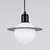 Sollux SL.1358 - Luster na sajli HYPERION 1xG9/8W/230V crna