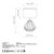 Opviq Set Stonih lampi Diamond-S-705, 25x25x43 cm, IP20, 2 komada, Crna