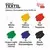 Rosa Talent Set barv za tekstil 9x20ml