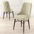 HANAH HOME Set 6 stolica Pare Cream Brown