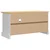 TV ormar Corona Bijelo 100 x 40 x 52 cm Čvrsto borovo drvo
