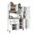 Hanah Home JE263 višenamenski ormarić 160 × 204,2 × 45 cm, bela/orah
