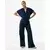 Mexx Ženska bluza MF006100661W-01, V-izrez, Teget