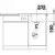 BLANCO Sudopera Zia 45 S Compact, 680x500x202mm, Bela