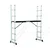 ATON Aluminijumske dvodelne merdevine sa skelom 2x7 3.32m ATN-DLSL101-7