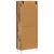 Highboard Staro drvo 69,5 x 34 x 180 cm Konstruirano drvo