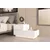 Hanah Home noćni ormarić Kayra, 70 cm, beli