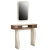 Hanah home Polica 105x85x30cm Krem