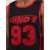AND1 Majica 93 Airtex ognjeno rdeča/črna