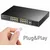 CUDY Sigurnosna kamera FS1018PS1 16-Port 10/100M PoE+ Switch, 1Gbit Uplink bela