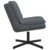 Stolac za opuštanje s rotacijom Tamno siva 63 x 75 x 76 cm