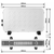 ECG Grejalica TK 2070 White