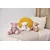 Plyšový medvedík LOurs Doudou Bear White Doudou et Compagnie biely 25 cm od 0 mes DC4160