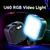 Ulanzi U60 RGB Pocket light with U-mount(Black)