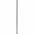 TENDANCE DRŽAČ ZA ZAVESE ZA KADU 135-250CM ALUMINIJUM CRNA