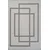 Conceptum Hypnose Tepih Moderno 3338, Pravougaoni, 80x150 cm, Sivo-bež