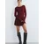 Pull&Bear Obleka bordo