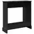 Okvir za kamin crni 90 x 30 x 90 cm od konstruiranog drva