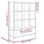 Regal za knjige boja hrasta 102x30x141,5 cm konstruirano drvo