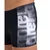 Mens swimsuit arena overlap swim short black/white multi s - uk32