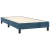 Vidaxl Box spring postelja z vzmetnico temno modra 80x200 cm žamet