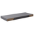 Plutajuća zidna polica siva 60 x 23,5 x 3,8 cm MDF