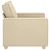 Sofa fotelja krem 100x78x84 cm tkanina