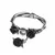 Zapestnica ALCHEMY GOTHIC - Wild Black Rose - A125
