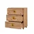 Hanah Home Komoda Leva Gravis Seed, 80x95x43 cm, Braon