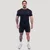 GymBeam OG1 Seamless T-shirt Black/Grey