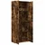 Visoka komoda dimljeni hrast 70x35x180 cm konstruiranog drva