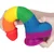 Prider Rainbow Dildo