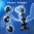 SuperLove 360 Rotating & Vibrating Anal Beads Black
