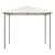Sjenica 3 x 3 x 2,6 m krem 160 g/m2
