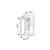 RABALUX Zernest Spoljna senzor zidna lampa, IP54, E27, 15W, Crna
