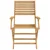 Sklopive vrtne stolice 4 kom 54,5x61,5x86,5 cm od drva bagrema