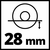 Einhell Akumulatorska ugaona brusilica 18V TE-AG 18/115 Li – Solo, 4431130