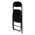 ModernHome Set od 6 sklopivih stolica Eco-leather, Crni